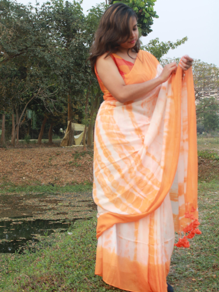 sunsetdreams_mulcotton_shibori_dyed_saree